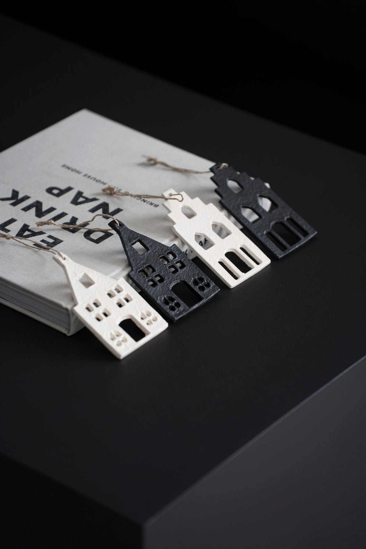 Deko-Hänger Haus aus Aluminium