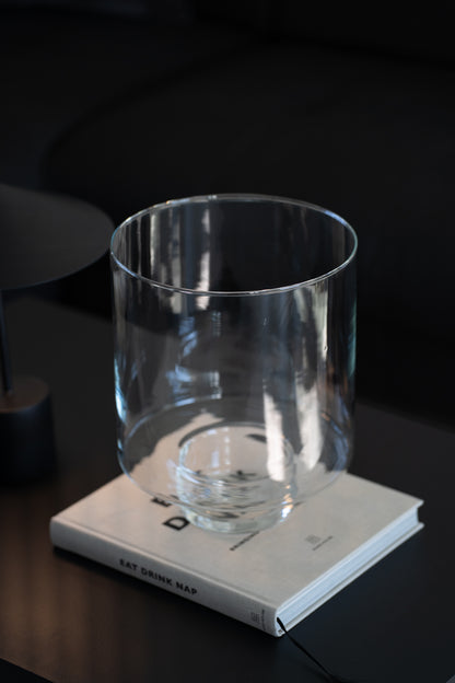 Vase mit Fuß 30 cm