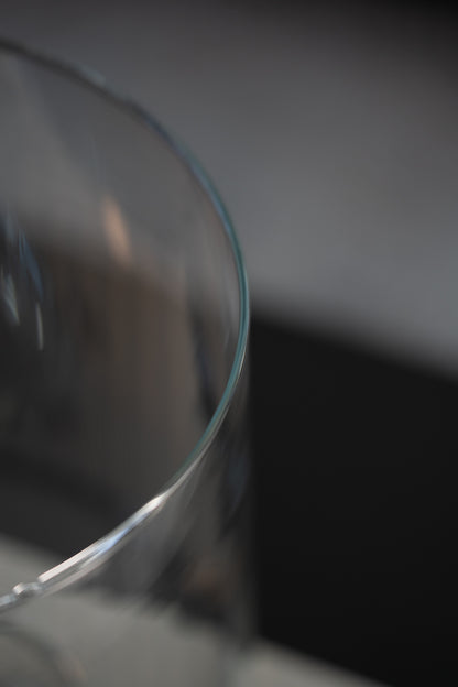 Vase mit Fuß 30 cm