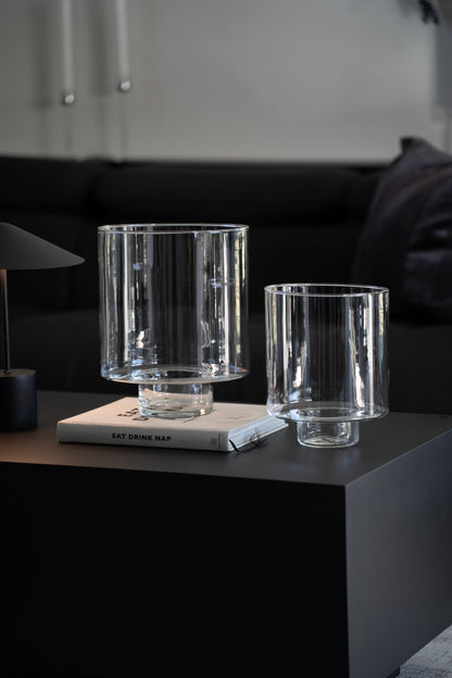 Vase mit Fuß 30 cm