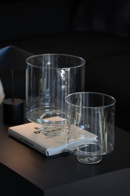 Vase mit Fuß 30 cm
