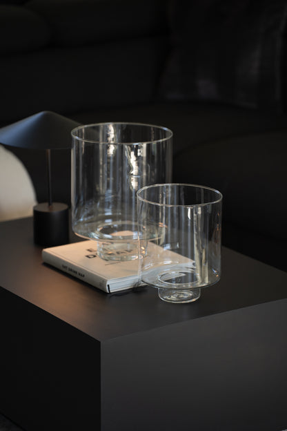 Vase mit Fuß 25 cm