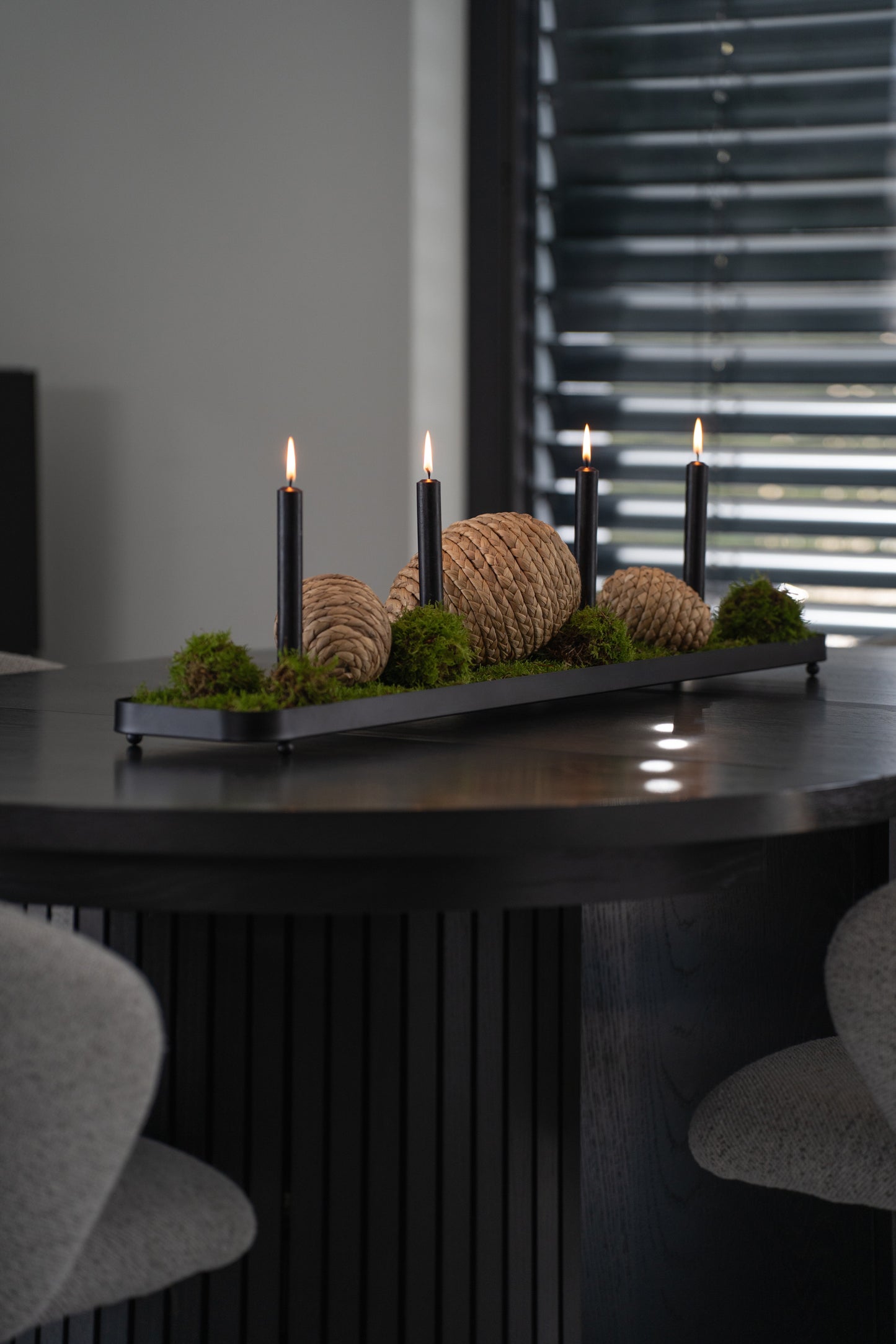 Dekoeier aus Jute & Stroh 3er Set