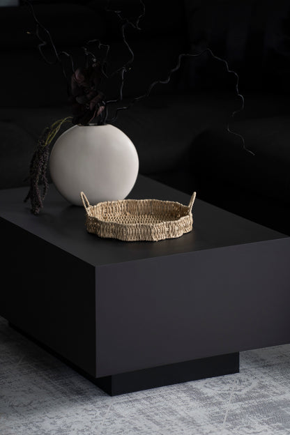 Dekotablett Natur – Handgefertigt in Blumenform, modern & vielseitig