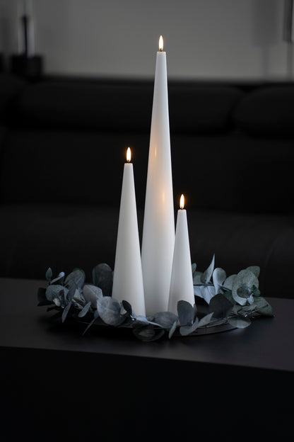 Elegante LED Kegelkerze (LUMI)