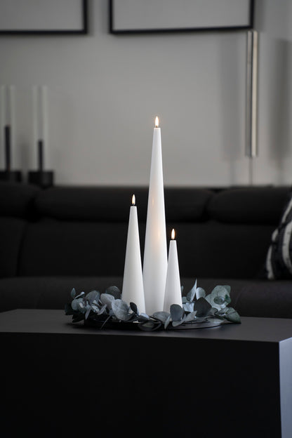Elegante LED Kegelkerze (LUMI)