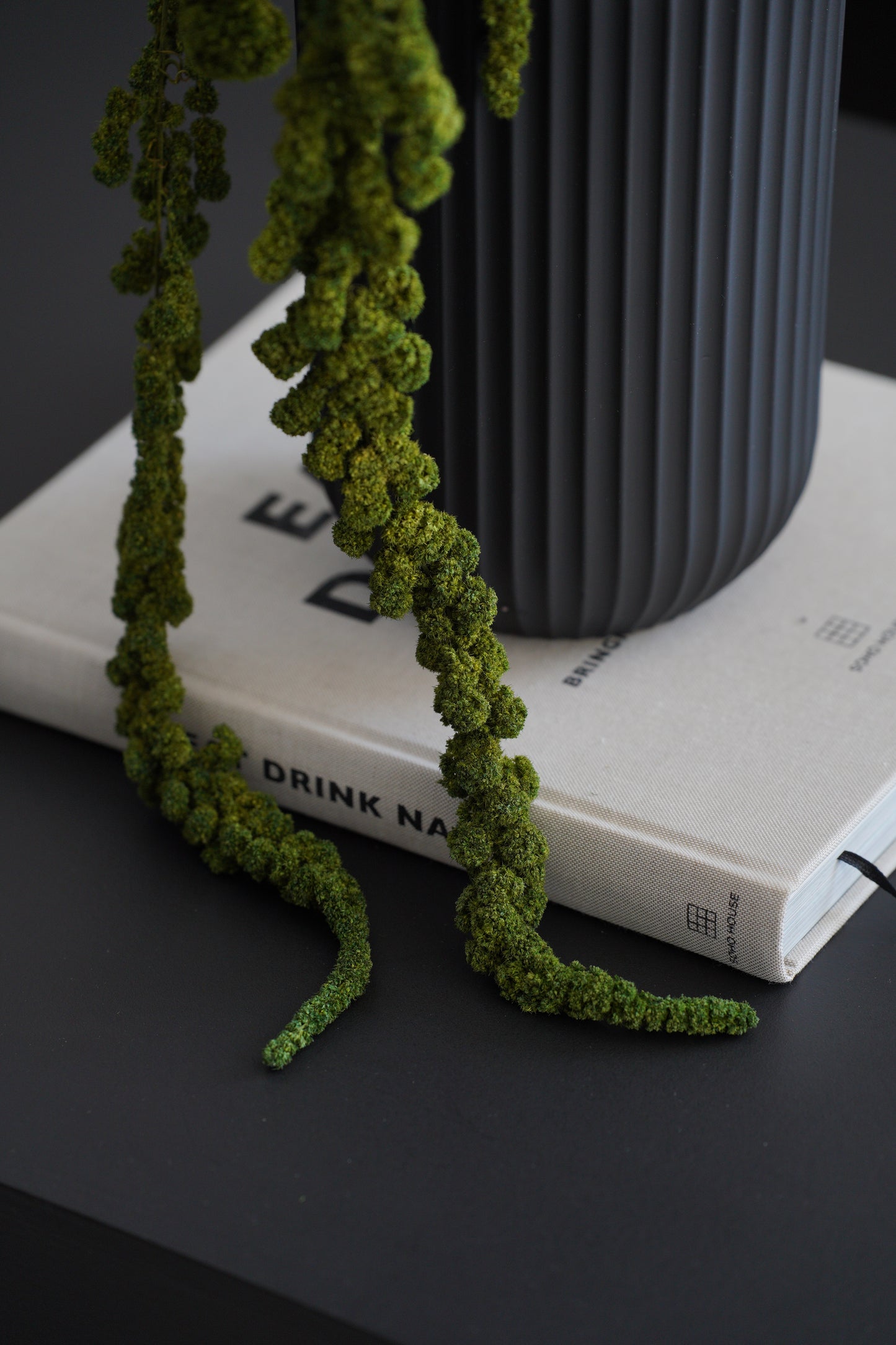 Getrocknete Amaranthus Dreadlocks – Natürliche Deko | 80-100cm