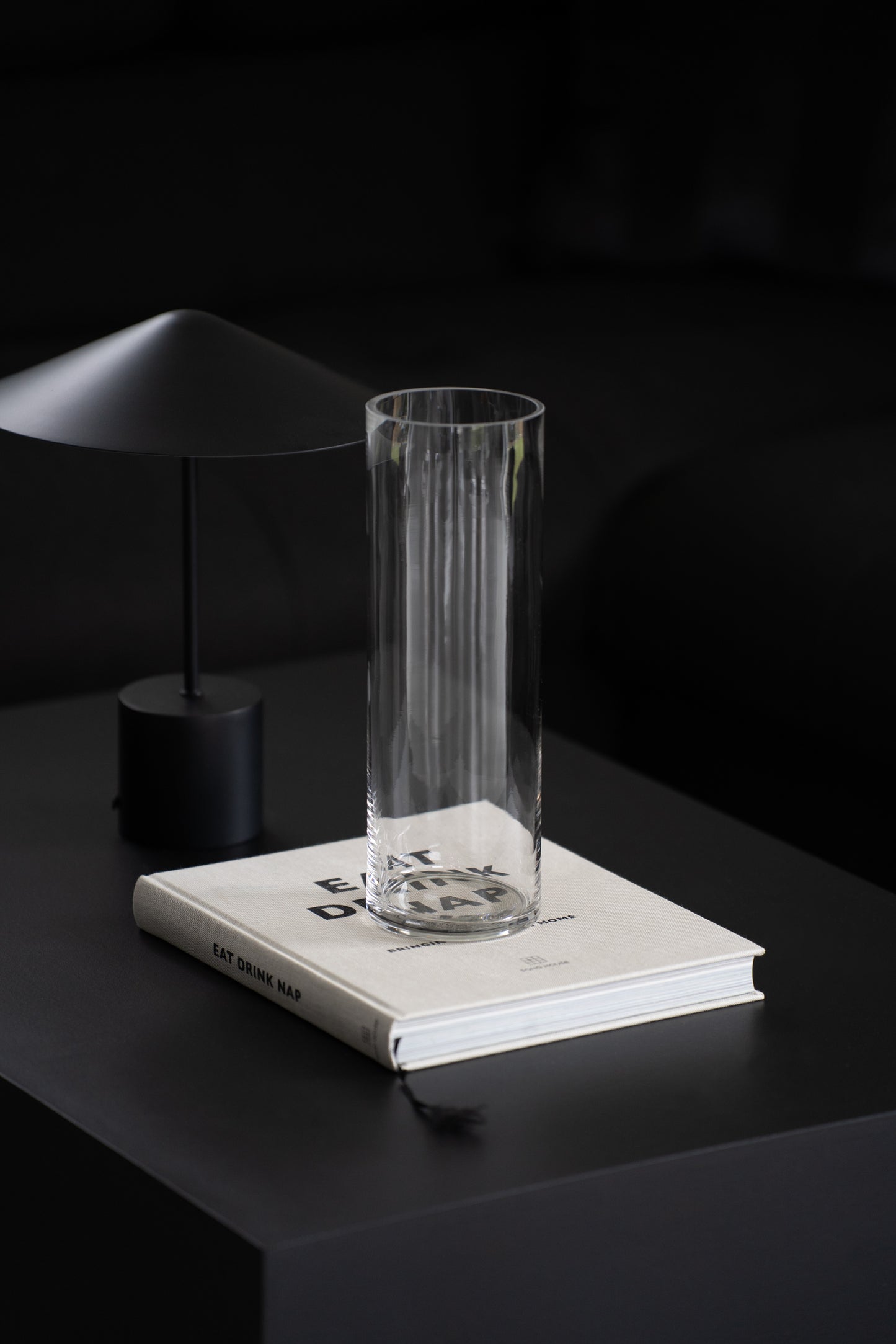Glaszylinder Vase klar 30 cm – Zylindervase Glas modern rund