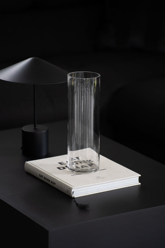 Glaszylinder Vase klar 30 cm – Zylindervase Glas modern rund