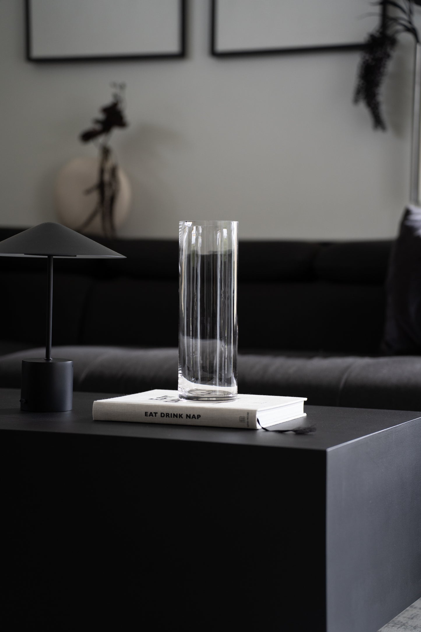 Glaszylinder Vase klar 30 cm – Zylindervase Glas modern rund