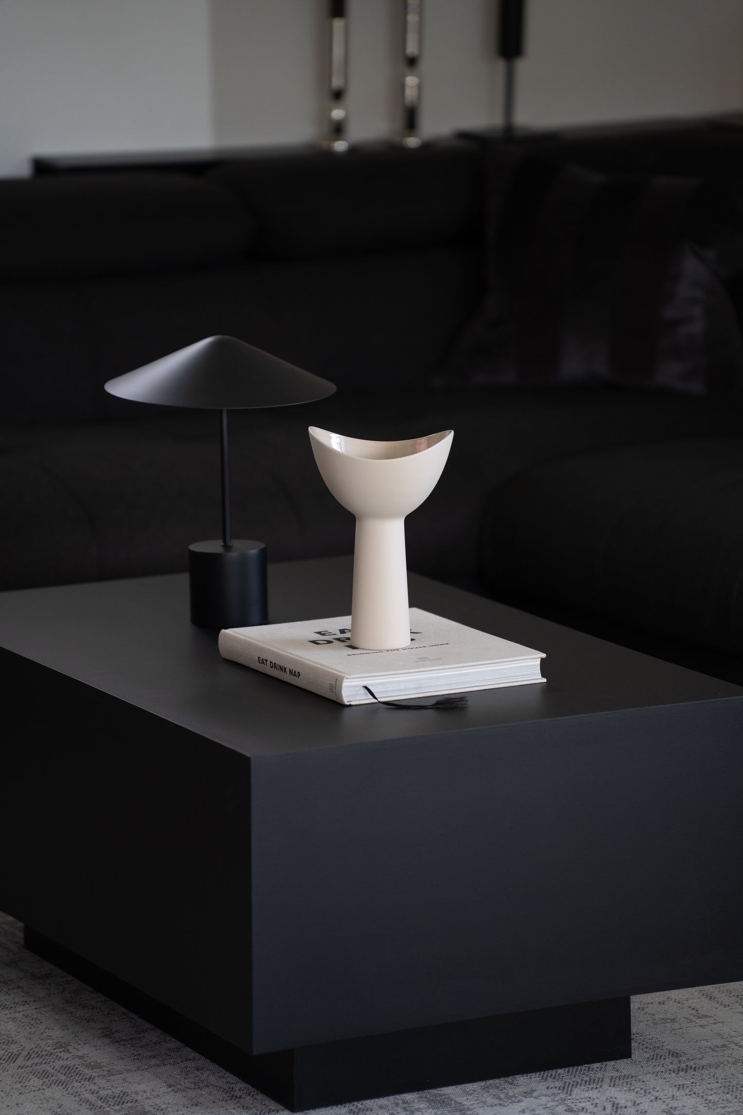 Keramikvase beige modern – Design Vase rund wasserdicht