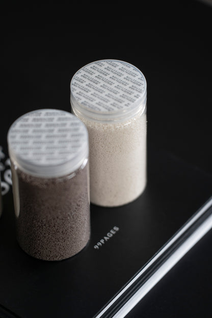 Kerzensand Wachs 3er Set – DIY Kerzen Sand mit Dochten