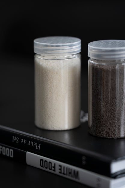 Kerzensand Wachs 3er Set – DIY Kerzen Sand mit Dochten