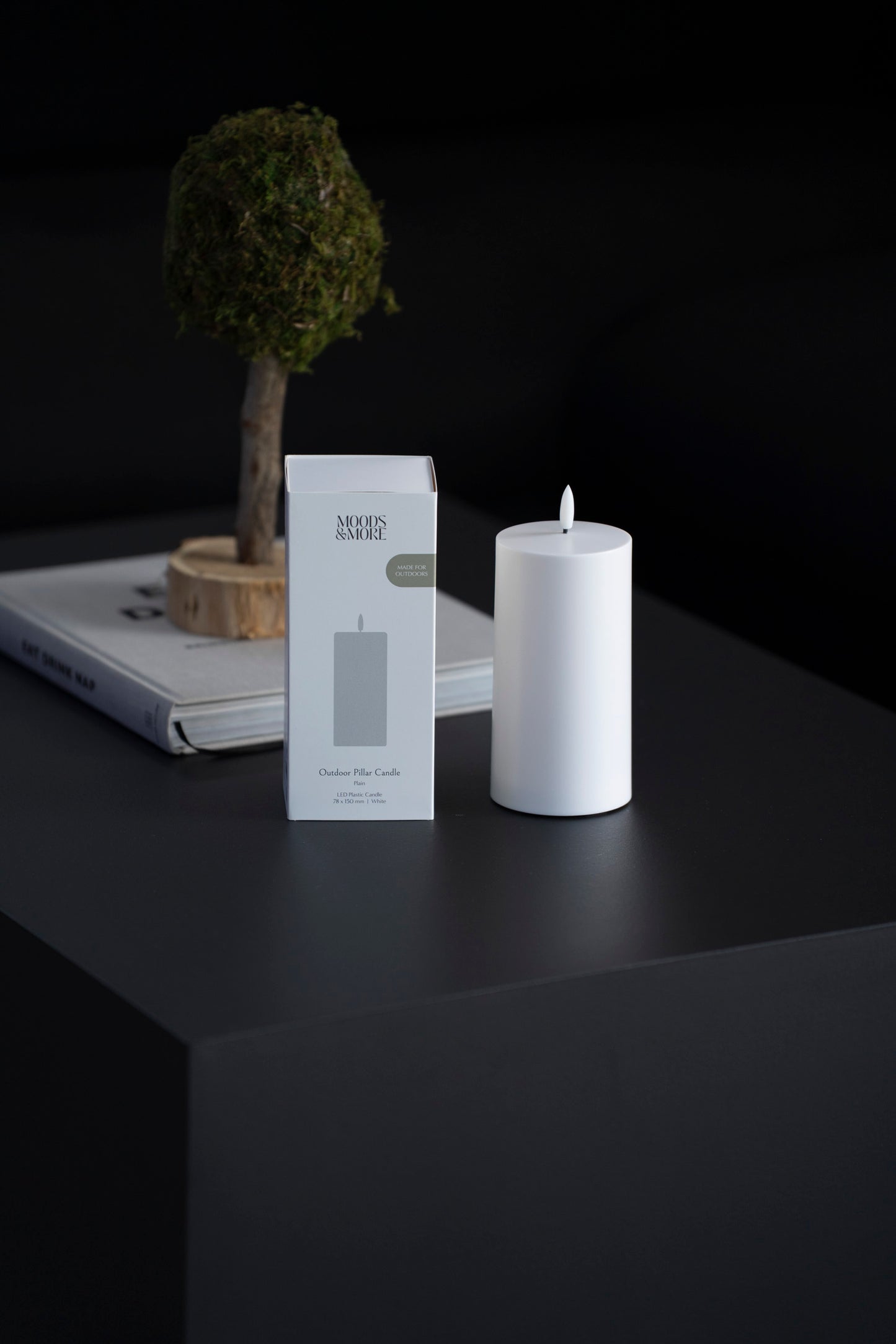 LED Outdoor-Kerze (LUMI)
