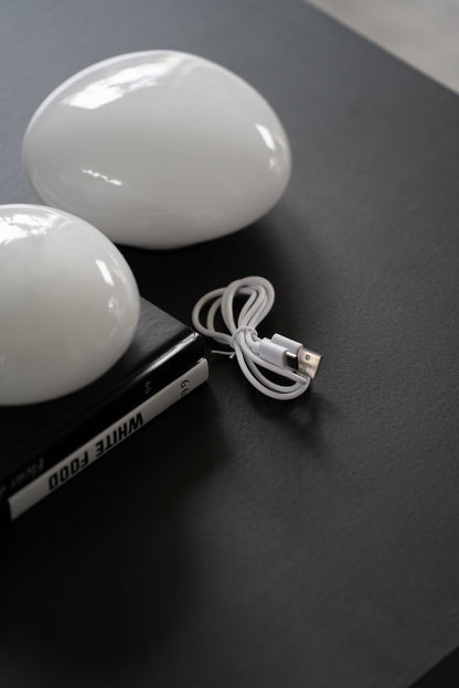 LED Stein Lampen 3er Set – kabellos, dimmbar & mit Timer