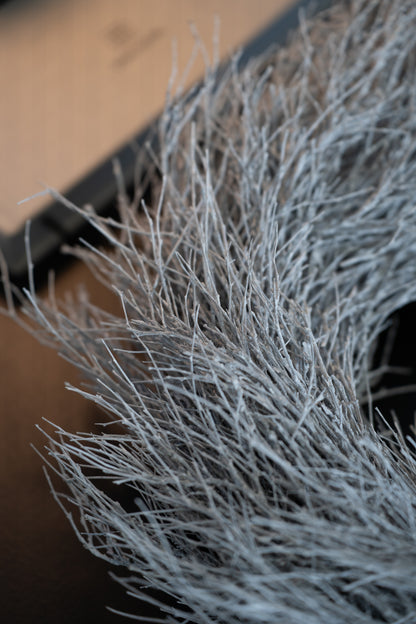Naturkranz frostweiß 40 cm – Deko Kranz modern