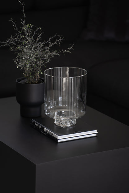 Vase mit Fuß 25 cm