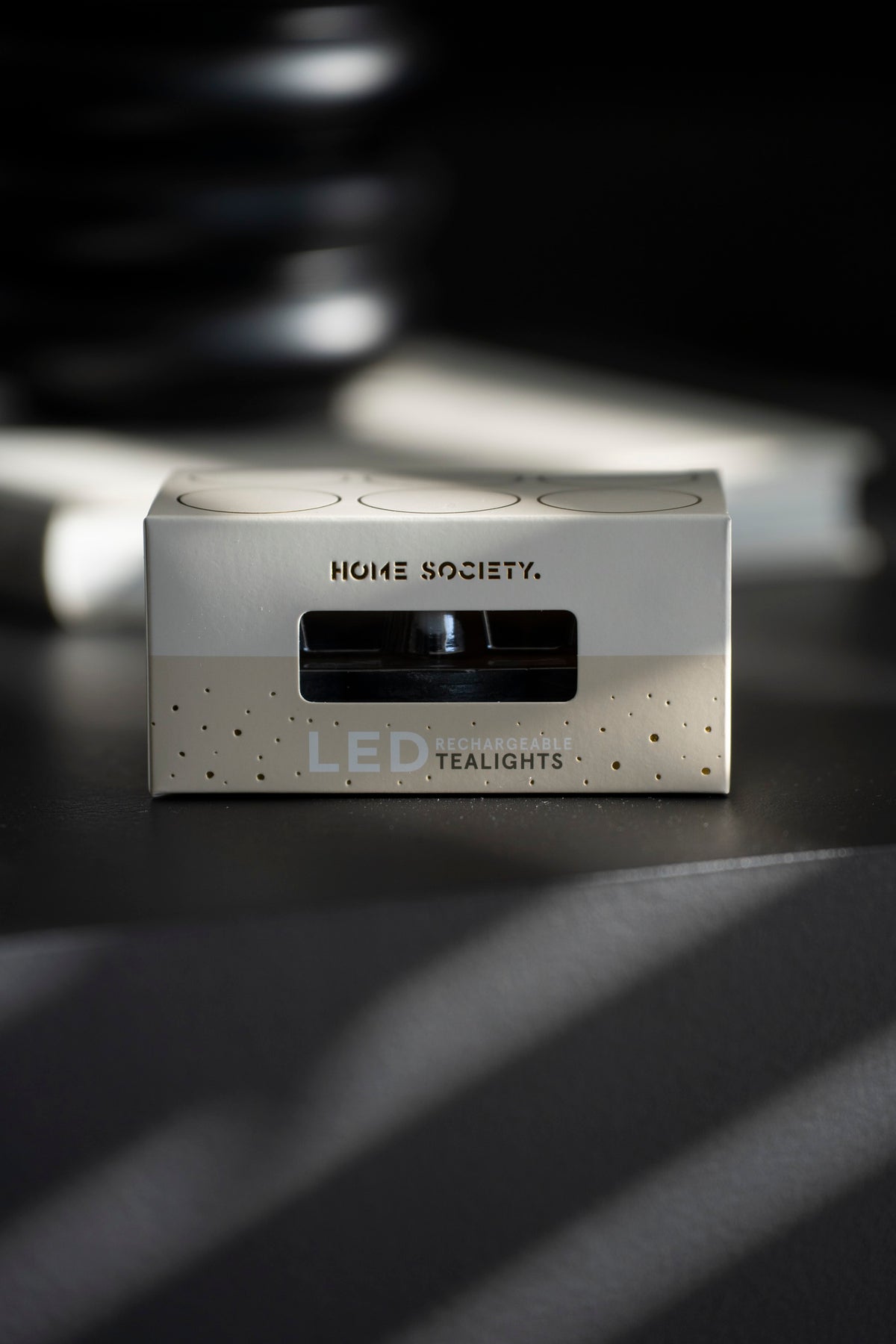Wiederaufladbare LED-Teelichter aus Wachs, 6er-Set (NOVA Recharge)